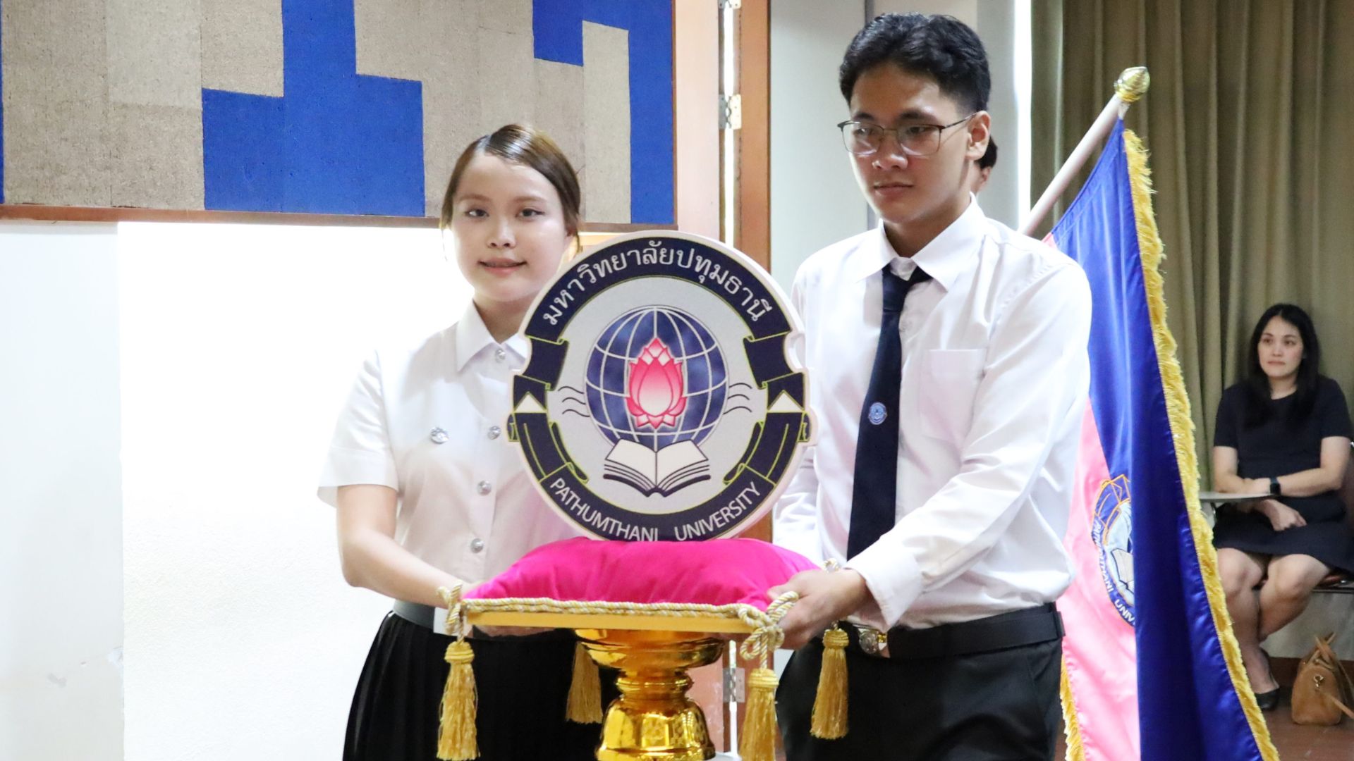 พิธีปฐมนิเทศนักศึกษาใหม่ และ การประชุมผู้ปกครอง คณะเภสัชศาสตร์ ณ มหาวิทยาลัยปทุมธานี