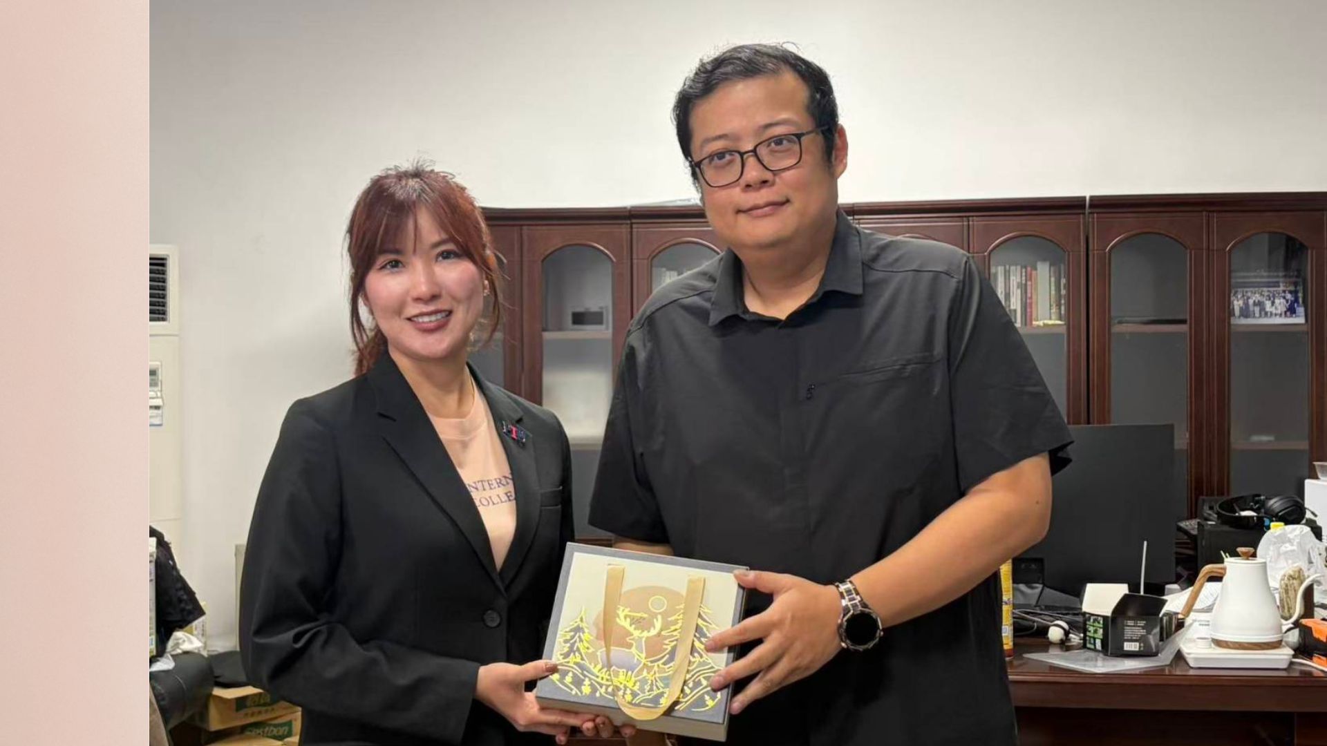 มหาวิทยาลัยปทุมธานีลงนามความร่วมมือทางวิชาการกับ Chongqing Vocational College of Media สาธารณรัฐประชาชนจีน
